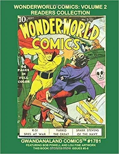 Cover of Wonderworld Comics Volume 2 Readers Collection