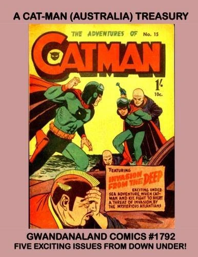 Cover of A Cat-Man (Australia) Treasury