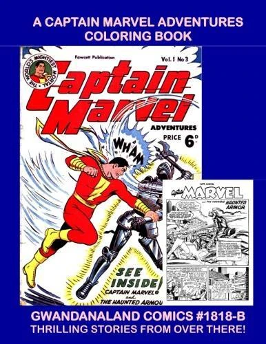 Cover of A Captain Marvel Adventures Coloring Book
