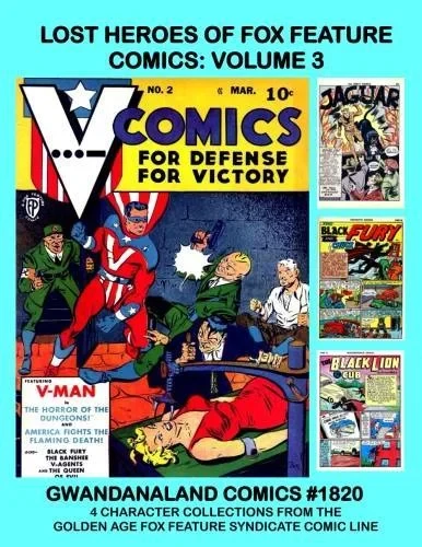 Cover of Lost Heroes of Fox Feature Comics: Volume 3