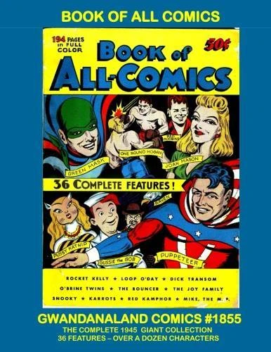 Cover of Book of All Comics