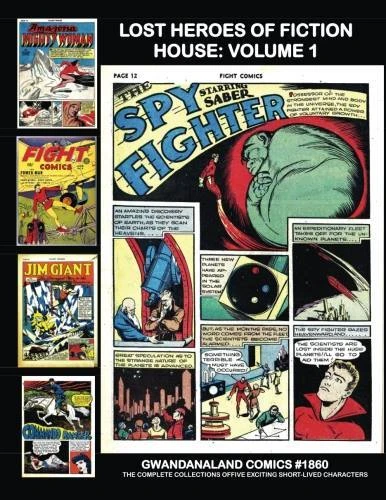 Cover of Lost Heroes of Fiction House: Volume 1