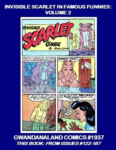 Cover of Invisible Scarlet in Famous Funnies: Volume 2