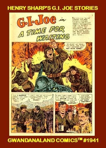Cover of Henry Sharp's G.I. Joe Stories
