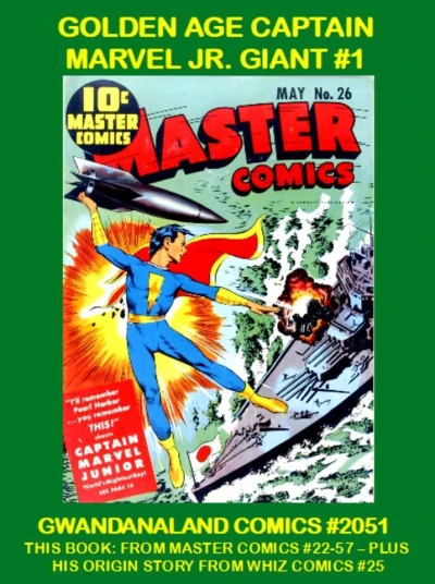 Cover of Golden Age Captain Marvel Jr. Giant #1