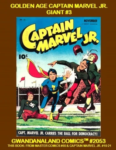 Cover of Golden Age Captain Marvel Jr. Giant #3
