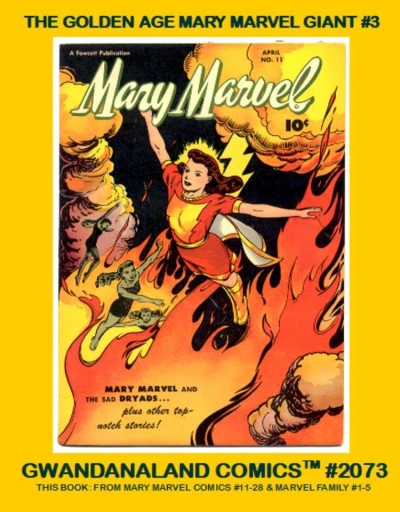 Cover of The Golden Age Mary Marvel Giant #3