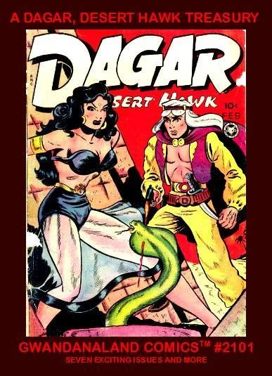 Cover of A Dagar, Desert Hawk Treasury