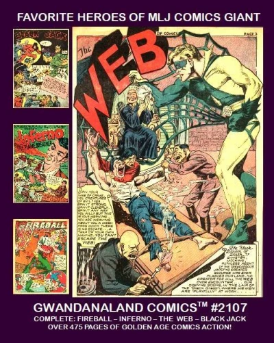 Cover of Favorite Heroes of MLJ Comics Giant