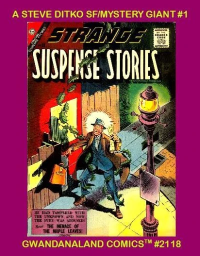 Cover of A Steve Ditko SF/Mystery Giant #1