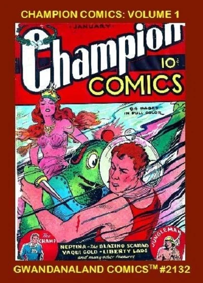 Cover of Champion Comics: Volume 1