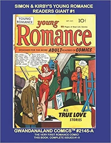 Cover of Simon & Kirby's Young Romance Readers Giant