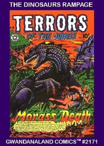 Cover of The Dinosaurs Rampage