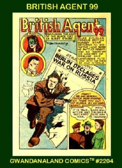Cover of British Agent 99