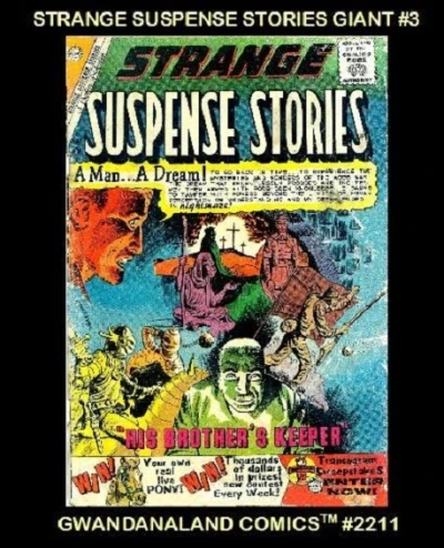Cover of Strange Suspense Stories Giant #3