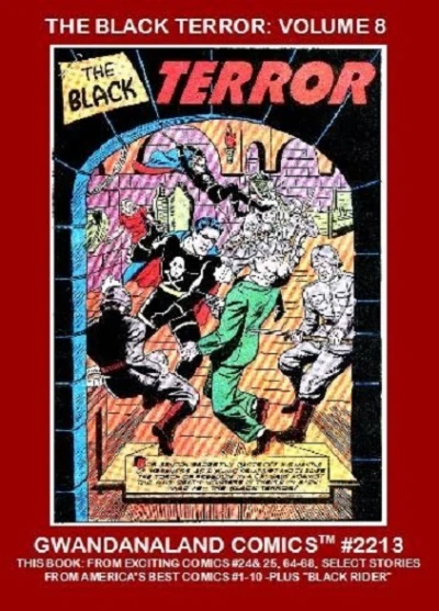 Cover of The Black Terror: Volume 8