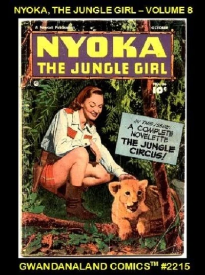Cover of Nyoka, The Jungle Girl - Volume 8