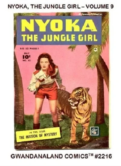 Cover of Nyoka, The Jungle Girl - Volume 9