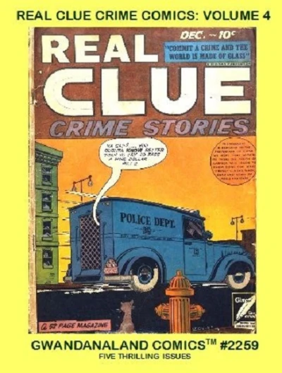 Cover of Real Clue Crime Comics: Volume 4