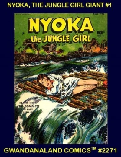 Cover of Nyoka, the Jungle Girl Giant #1