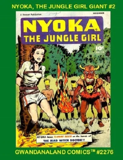 Cover of Nyoka, the Jungle Girl Giant #2