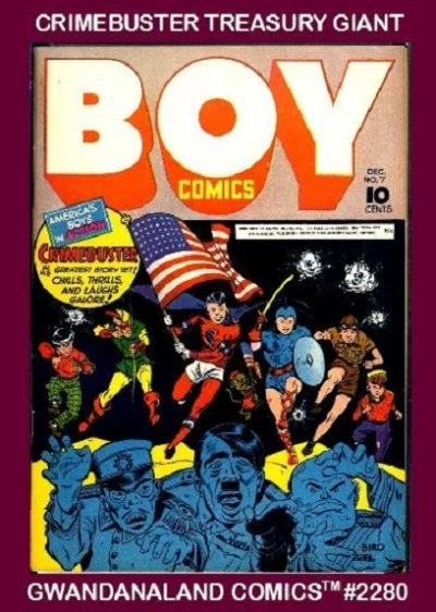 Cover of Crimebuster Treasury Giant