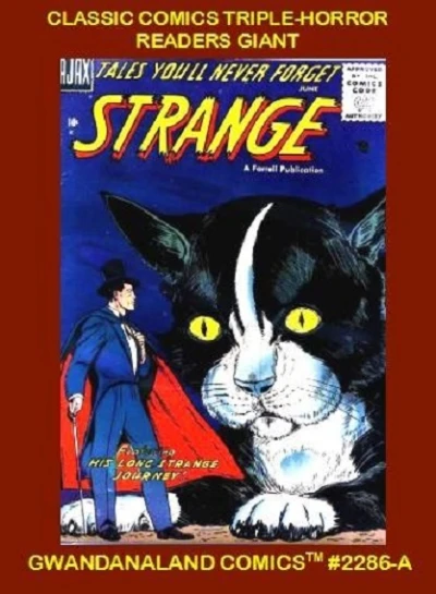 Cover of Classic Comics Triple-Horror Readers Giant