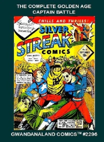 Cover of The Complete Golden Age Captain Battle