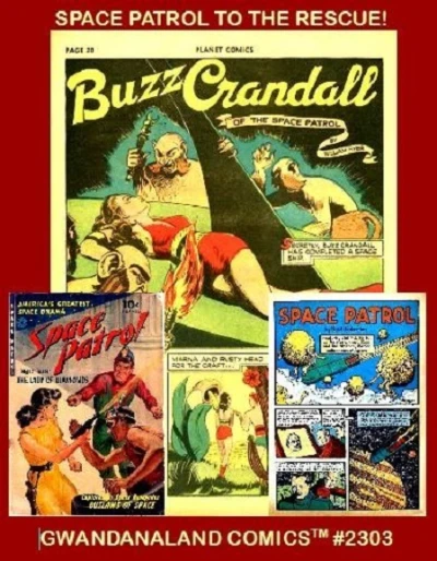 Cover of Space Patrol to the Rescue!