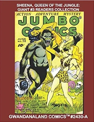Cover of Sheena, Queen Of The Jungle: Giant #3 Readers Collection