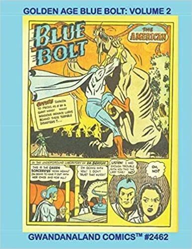 Cover of Golden Age Blue Bolt Volume 2