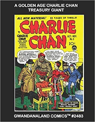 Cover of A Golden Age Charlie Chan Treasury Giant