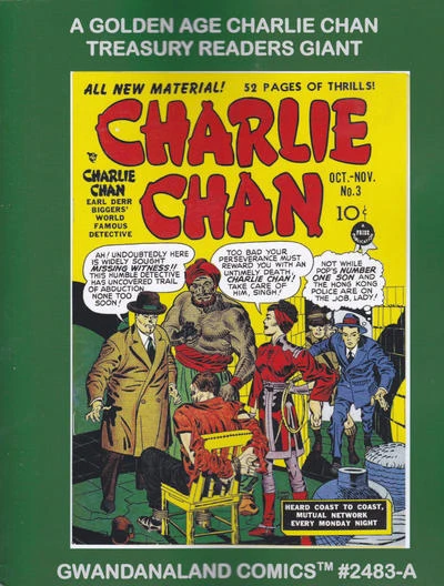 Cover of A Golden Age Charlie Chan Treasury Readers Giant