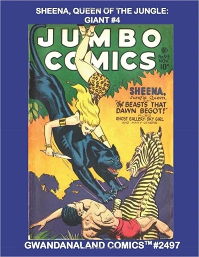 Cover of Sheena: Queen of the Jungle Giant #4