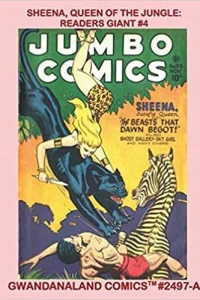 Sheena, Queen Of The Jungle Readers Giant #4