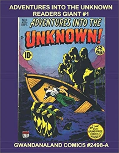 Cover of Adventures Into The Unknown Readers Giant #1