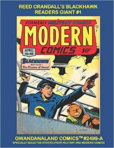 Cover of Reed Crandall's Blackhawk Readers Giant #1