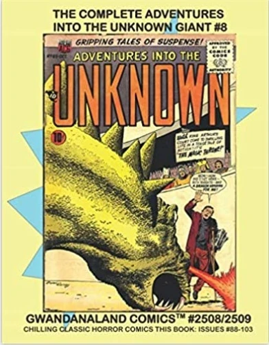 Cover of The Complete Adventures Into The Unknown Giant #8