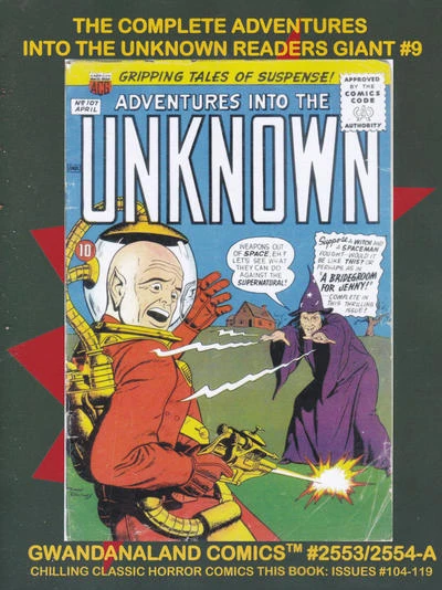 Cover of The Complete Adventures into the Unknown Readers Giant #9
