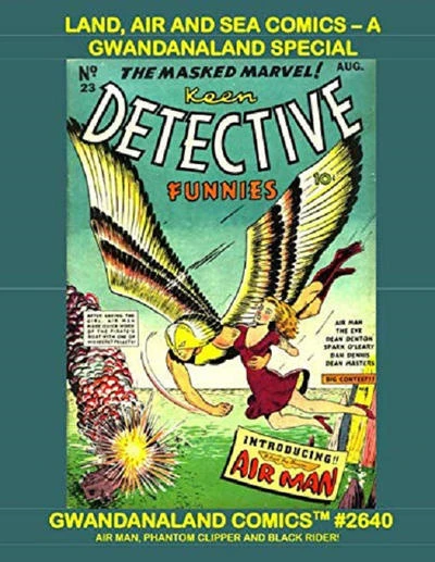Cover of Land, Air, and Sea Comics
