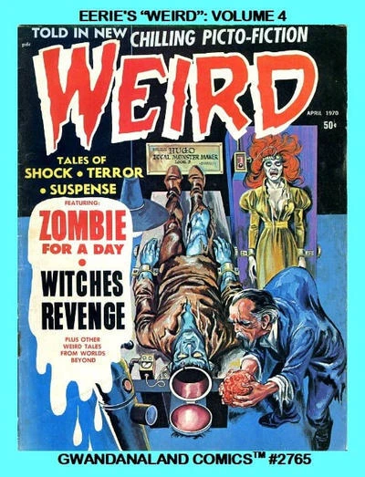 Cover of Eerie's "Weird" - Volume 4