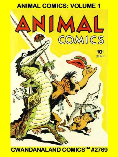 Cover of Animal Comics: Volume 1