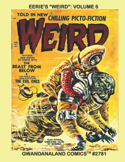 Cover of Eerie's "Weird" - Volume 6