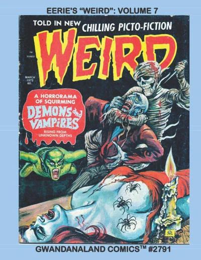 Cover of Eerie's "Weird" - Volume 7