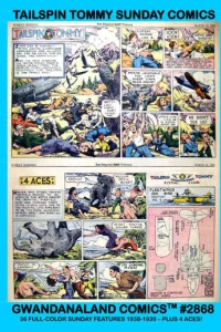 Tommy Tailspin Sunday Comics