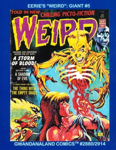 Cover of Eerie's "Weird": Giant #5