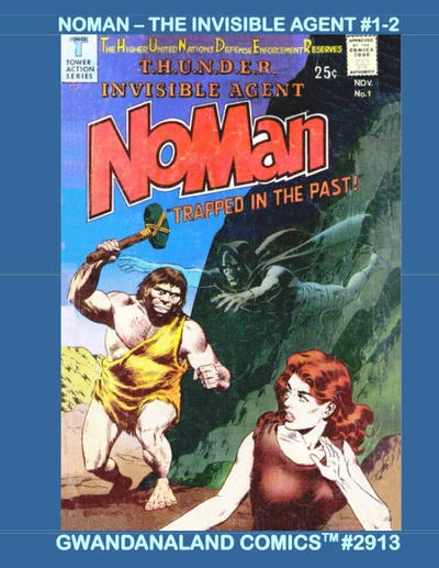 Cover of NoMan - The Invisible Agent