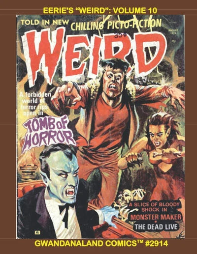 Cover of Eerie's "Weird" - Volume 10