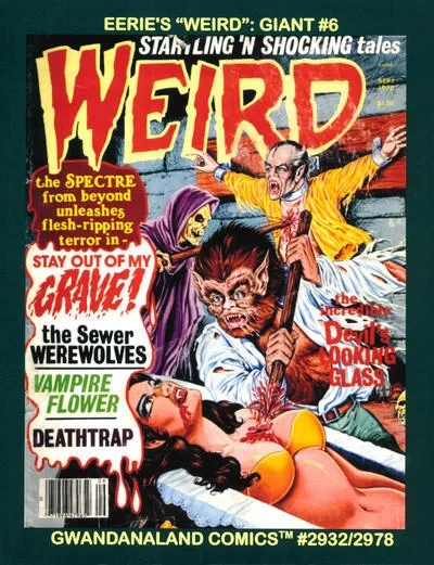 Cover of Eerie's "Weird": Giant #6