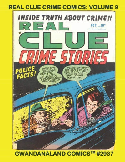 Cover of Real Clue Crime Comics: Volume 9